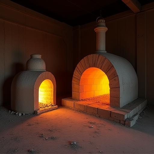 Kiln firing process