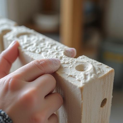 Hand glazing process